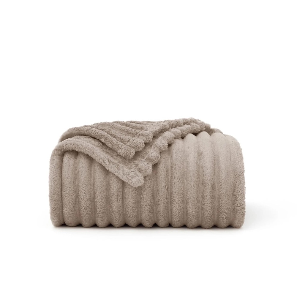 Bedsure King Size Throw Blanket-Chunky Corduroy